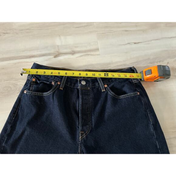 Levi's 501 Original Fit Jeans Men's 34x32 Straight Leg Button Fly Denim Preppy - Picture 3 of 13